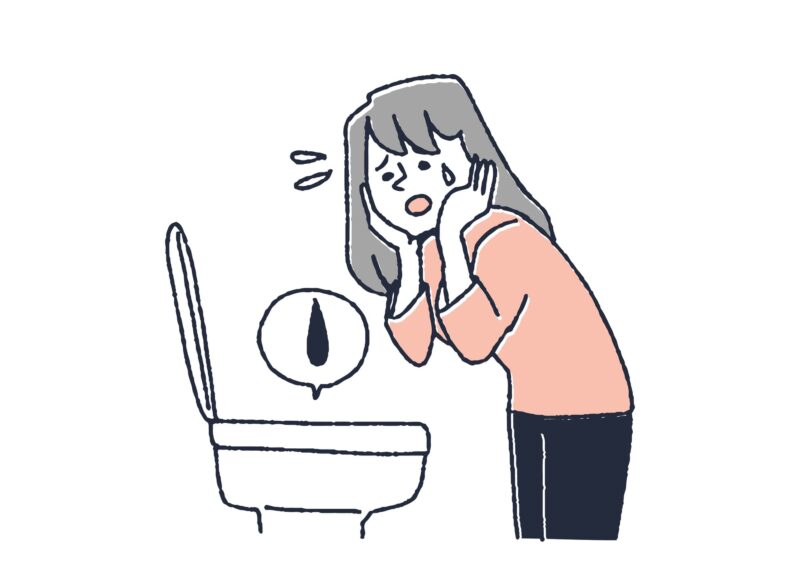 血便が出たらどうしたらいい？